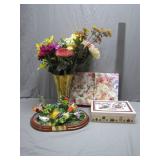 Floral Gift Set With Box And Accessories
