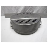 Cast Iron Brie Cheese Mold with Ventilation