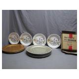 Pier 1 Plates Featuring Pets and Decorative...