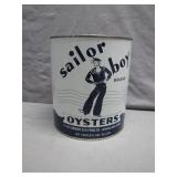 Sailor Boy Oysters 1-Gallon Can