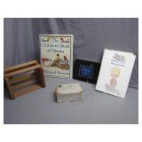Books and Sony CD Holder