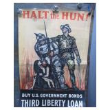 Halt the Hun! Third Liberty Loan Poster