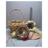 Basket, Wreaths & Decorative Accents