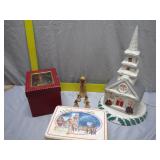 Holiday Decor Items With Church