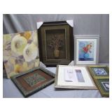 Framed Artworks and Decor