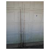 Six Fishing Rods and Poles