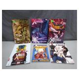 6 Marvel Comic Graphic Novels