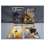 (4) Legion of Super-Heroes Comic Books