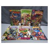 6 Avengers Comics (1990