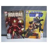 The Invincible Iron Man Comic Pair