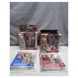 (4) Cyber-9 Action Figures
