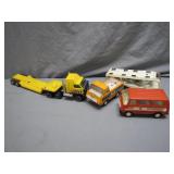 Tonka Die-Cast Vehicles Set With Trailer