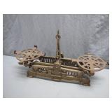 Cast Iron Balance Scale With Dual Platforms