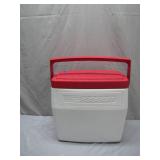 Classic Coleman Cooler with Red Handle