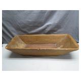Rectangular Wooden Dough Bowl