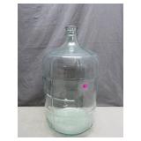 Large Glass Carboy Jug with Molded Design