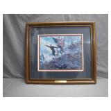 Framed Mort Kunstler 