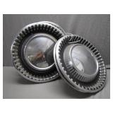 Vintage Metal Hubcaps