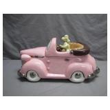 Unique Produx Inc. Pink Car Cookie Jar