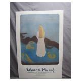 Edvard Munch Exhibition Poster, 1990