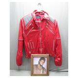 Michael Jackson Style Jacket and Photograph