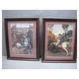 St. George Prints in Ornate Frames