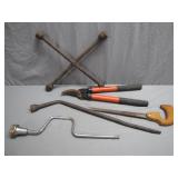 Hand Tools With Rustic Appeal