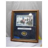 Hold at All Costs Framed Print by Dale Gallon