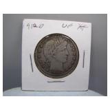 1912-D Barber Silver Half Dollar