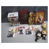 WWE Collectibles Lot: Action Figures, DVDs, & Pop!