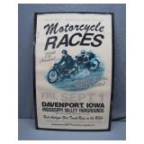 12th Annual Motorcycle Race Poster