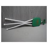 Folding Green Seat Cane from Dick