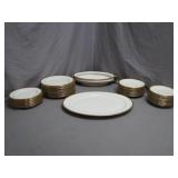 Lenox Joseph Horne Gold Trimmed China Set