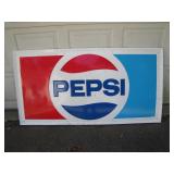67-Inch Pepsi Advertising Sign, 1984