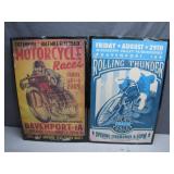 Davenport Flat Track Race Posters