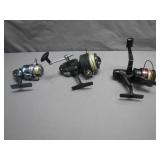 3 Spinning Fishing Reels