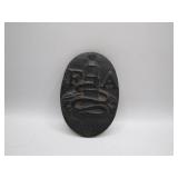 Fire Station Cast Iron Wall Plaque