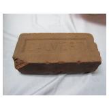 Brick Embossed with Calvert Inscription