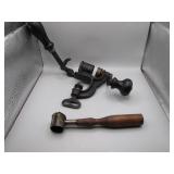 Antique Cast Iron Shell Crimper & Brass Shot...