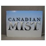 Canadian Mist Whiskey Advertising Tin Sign