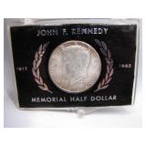 1964-D Silver Kennedy Half Dollar in Case