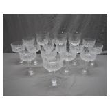 Etched Crystal Stemware