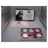 2004 US Silver Proof State Quarters Set