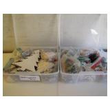 Craft Supplies: Christmas Wood, Cardboard, and...