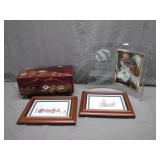 Decorative Collectibles Set with Box & Art