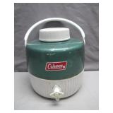 Coleman Green and White Water Cooler