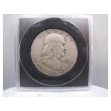 1951-S Benjamin Silver Half Dollar