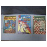 3 Vintage Comic Books: Big Boy and Gunmaster