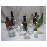 Glass Bottles in Different Styles