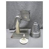 Mid-Century Universal Hand Crank Food Grinder